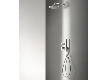 MYO - Shower set with overhead shower by Fantini Rubinetti - view 2
